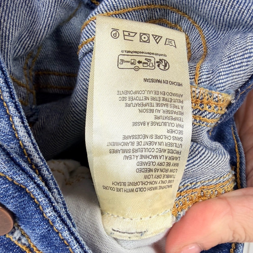 Pilcro Kenna Midrise Cropped Barrell Jeans 27P - Picture 5 of 7